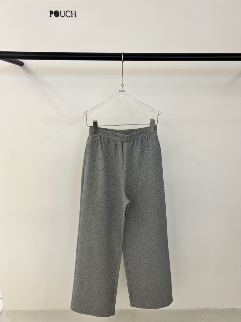 POUCH韓國代購女裝新品推薦職業真品休閑人氣熱賣26春夏休閑褲POUCH休閑褲圖色1