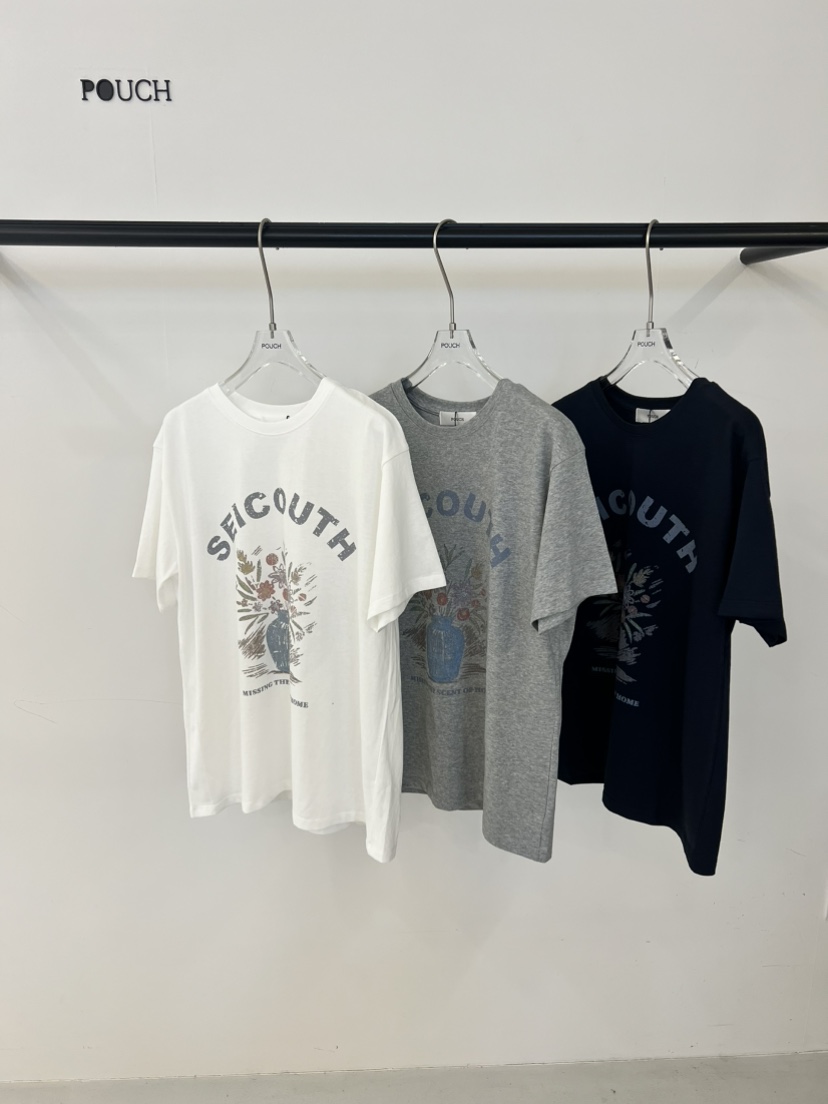 POUCH韓國直郵女裝新款熱賣人氣26春夏職業真品推薦時尚T恤POUCHT恤