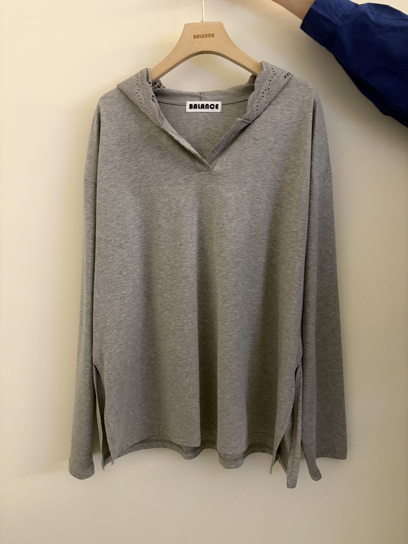 BALANCE東大門實拍女裝新品真品26春夏職業人氣時尚長袖T恤BALANCE長袖T恤圖色2