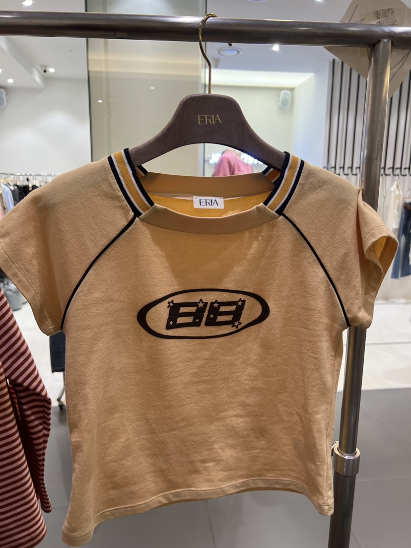 HUE/ERIA東大門代購女士新款26春夏熱賣職業真品推薦T恤HUE/ERIAT恤圖色3