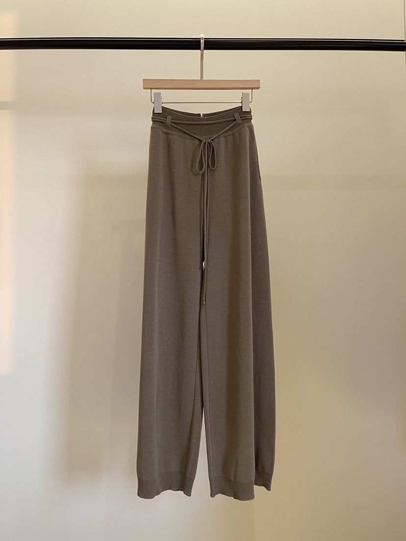 THE MUI東大門代購女士新品時尚職業真品休閑褲含腰繩腰帶THE MUI休閑褲圖色2