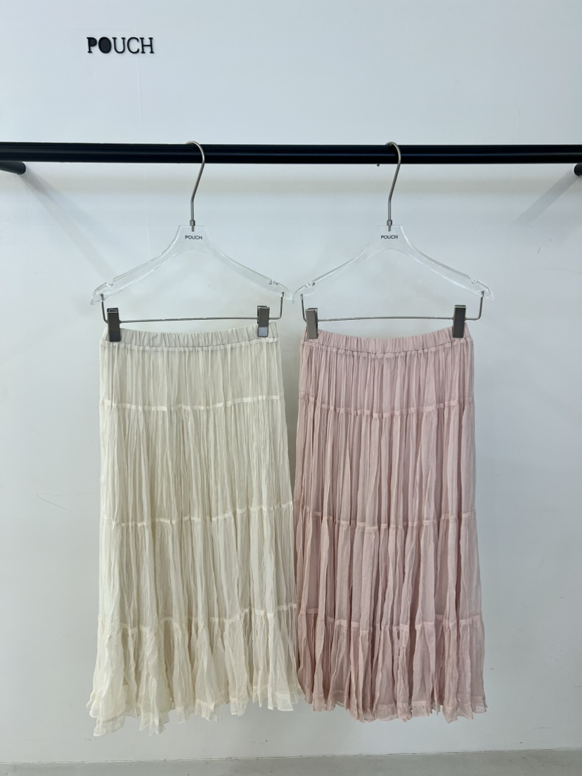 POUCH東大門代購女士新款人氣熱賣推薦26春夏休閑時尚長裙POUCH長裙