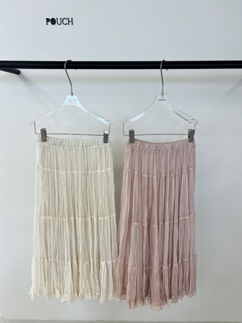 POUCH東大門代購女士新款人氣熱賣推薦26春夏休閑時尚長裙POUCH長裙