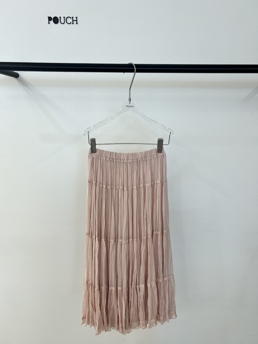 POUCH東大門代購女士新款人氣熱賣推薦26春夏休閑時尚長裙POUCH長裙圖色2