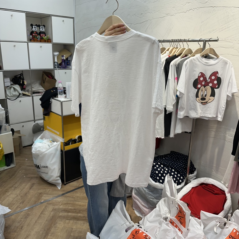 DE LINE東大門實拍女裝新款人氣26春夏職業時尚休閑推薦T恤DE LINET恤