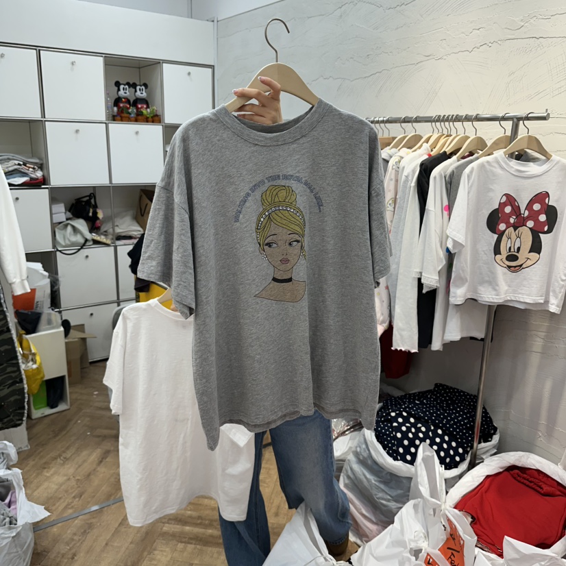 DE LINE東大門實拍女裝新款人氣26春夏職業時尚休閑推薦T恤DE LINET恤圖色2