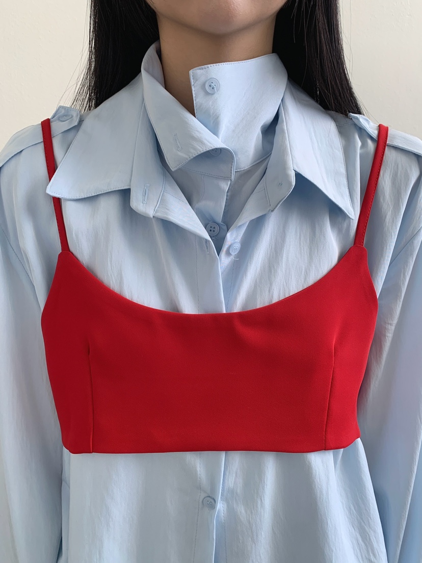 JKICHI東大門代購女士新款休閑人氣職業襯衫蕾絲衫不含吊帶JKICHI襯衫/蕾絲衫