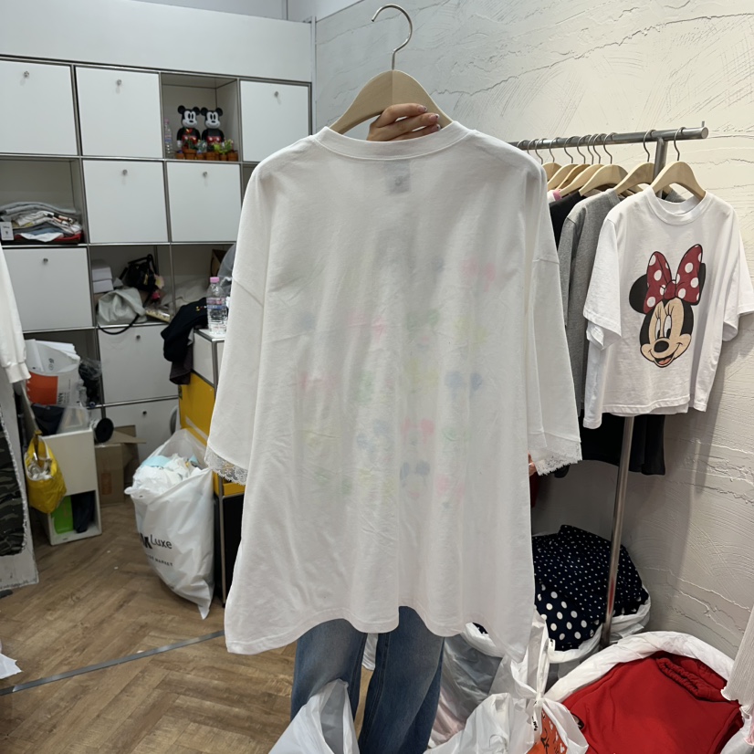 DE LINE東大門代購女裝新款休閑職業人氣26春夏時尚真品T恤DE LINET恤