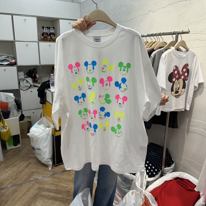 DE LINE東大門代購女裝新款休閑職業人氣26春夏時尚真品T恤DE LINET恤圖色1