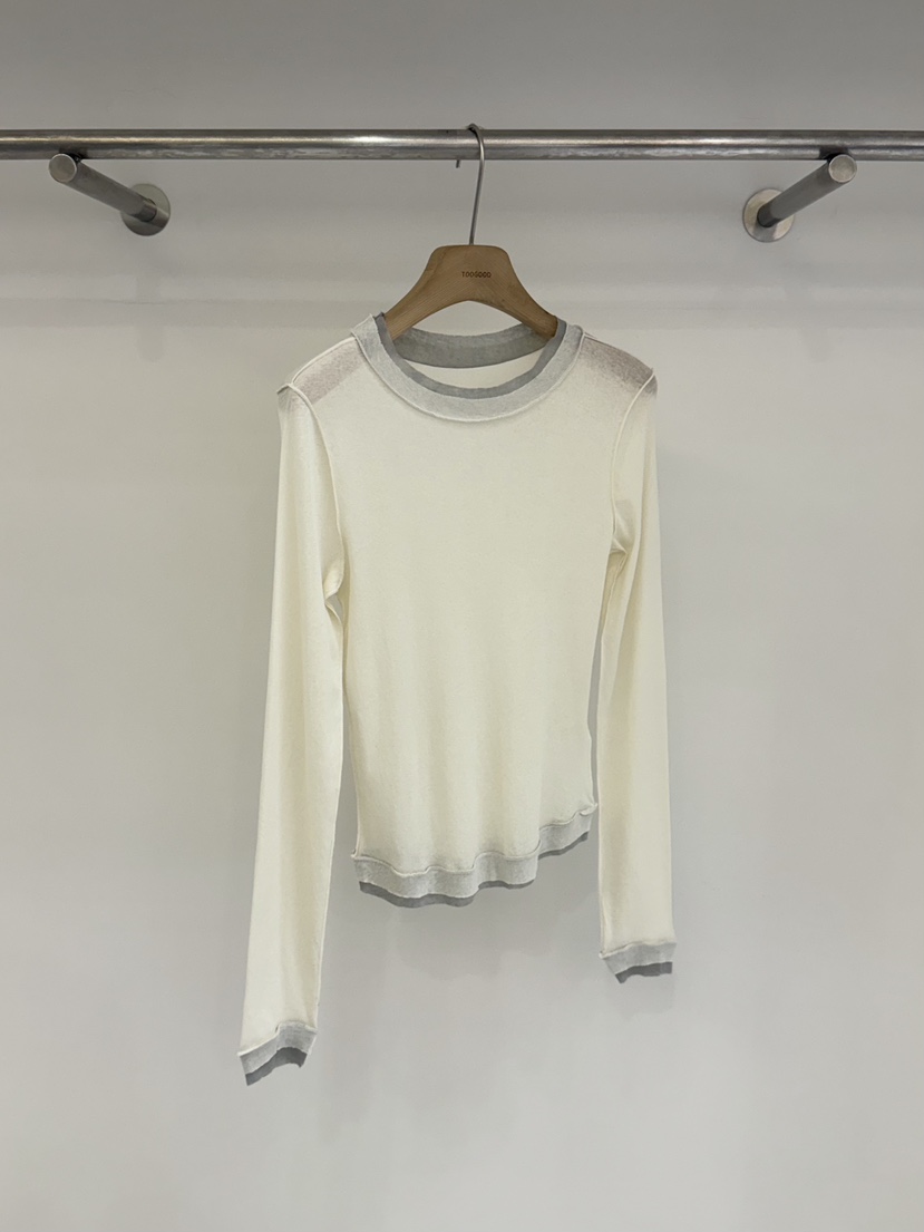 TOOGOOD韓國直郵女士新品時尚26春夏熱賣推薦人氣長袖T恤TOOGOOD長袖T恤圖色1