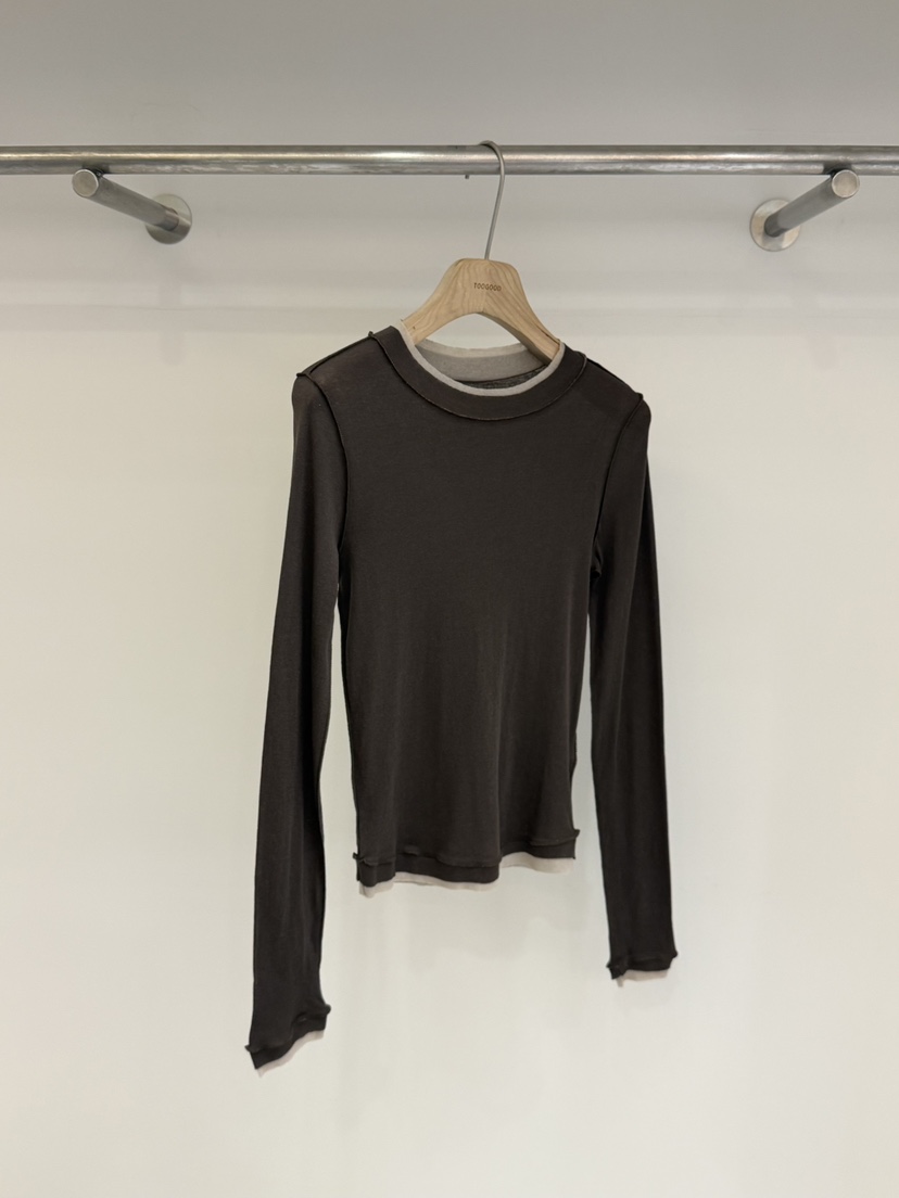 TOOGOOD韓國直郵女士新品時尚26春夏熱賣推薦人氣長袖T恤TOOGOOD長袖T恤圖色2