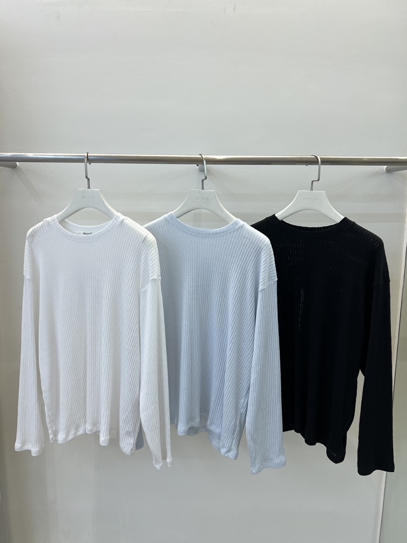 BETTER東大門實拍女士新款熱賣推薦真品職業休閑26春夏長袖T恤BETTER長袖T恤