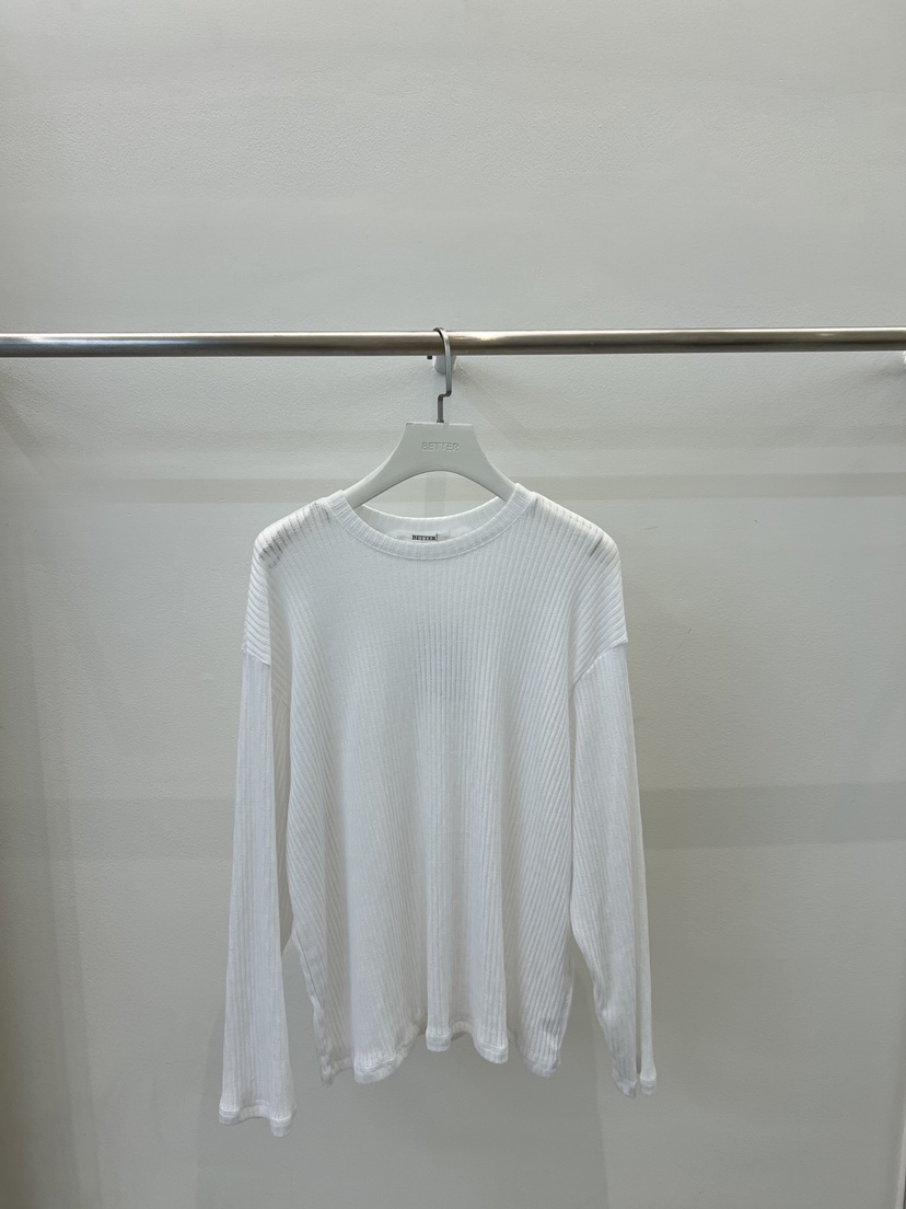 BETTER東大門實拍女士新款熱賣推薦真品職業休閑26春夏長袖T恤BETTER長袖T恤圖色1