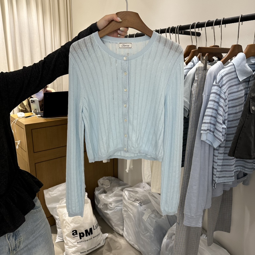 SIERRA韓國代購女裝新品真品人氣26春夏職業時尚熱賣針織衫SIERRA針織衫圖色2