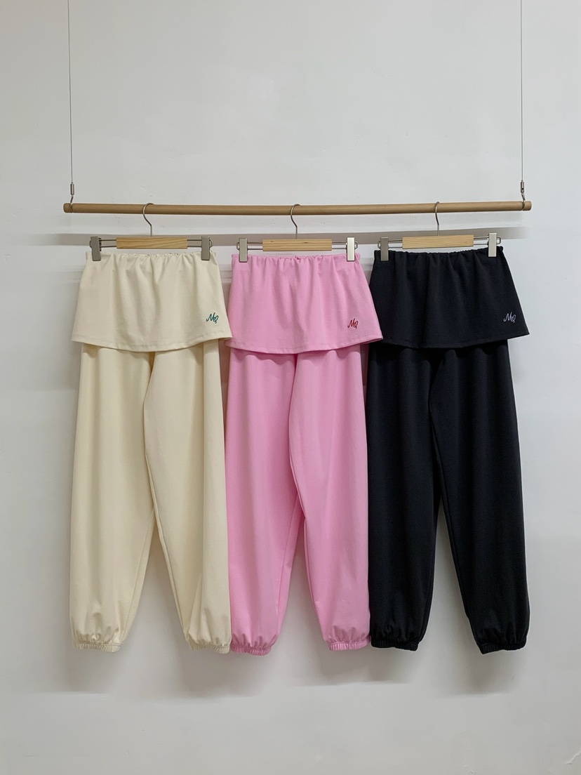 MORE THAN-P東大門直郵女士新品職業26春夏熱賣裙褲羅紋MORE THAN裙褲