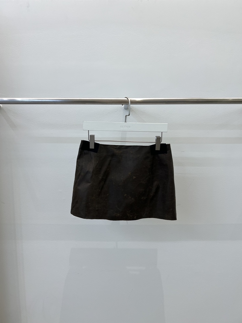 BETTER韓國代購女士新品推薦職業真品26春夏休閑時尚短裙BETTER短裙圖色1