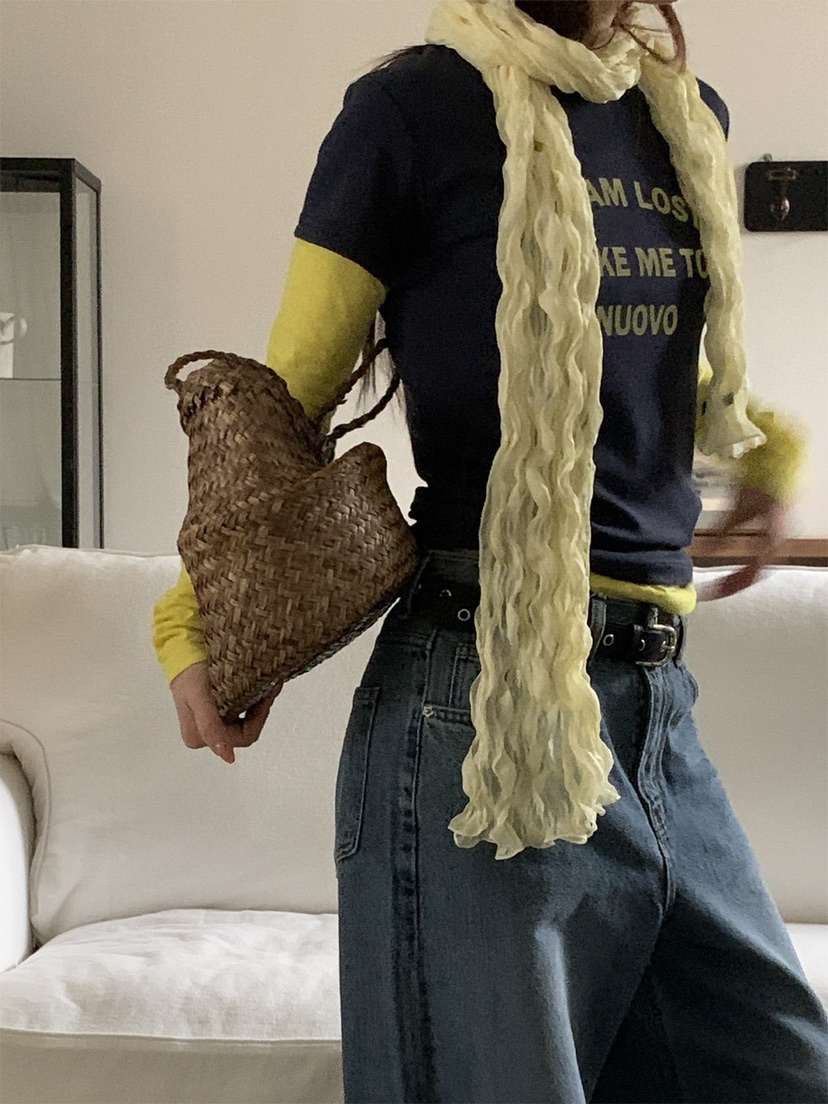 JKICHI東大門代購女裝新款人氣推薦真品圍巾披肩雪紡圍巾JKICHI圍巾/披肩