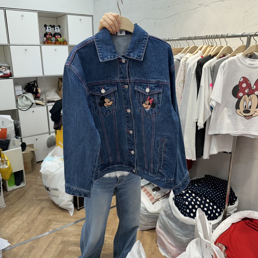 DE LINE東大門代購女士新品人氣職業真品26春夏休閑夾克DE LINE夾克圖色1