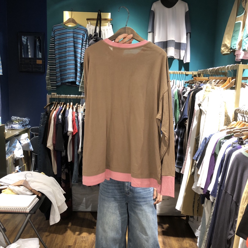 MERCI LINDA韓國代購女士新款職業推薦時尚休閑熱賣長袖T恤MERCI LINDA長袖T恤