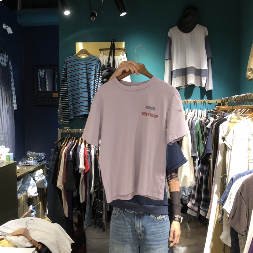 MERCI LINDA東大門實拍女士新品職業26春夏休閑人氣推薦T恤MERCI LINDAT恤圖色1