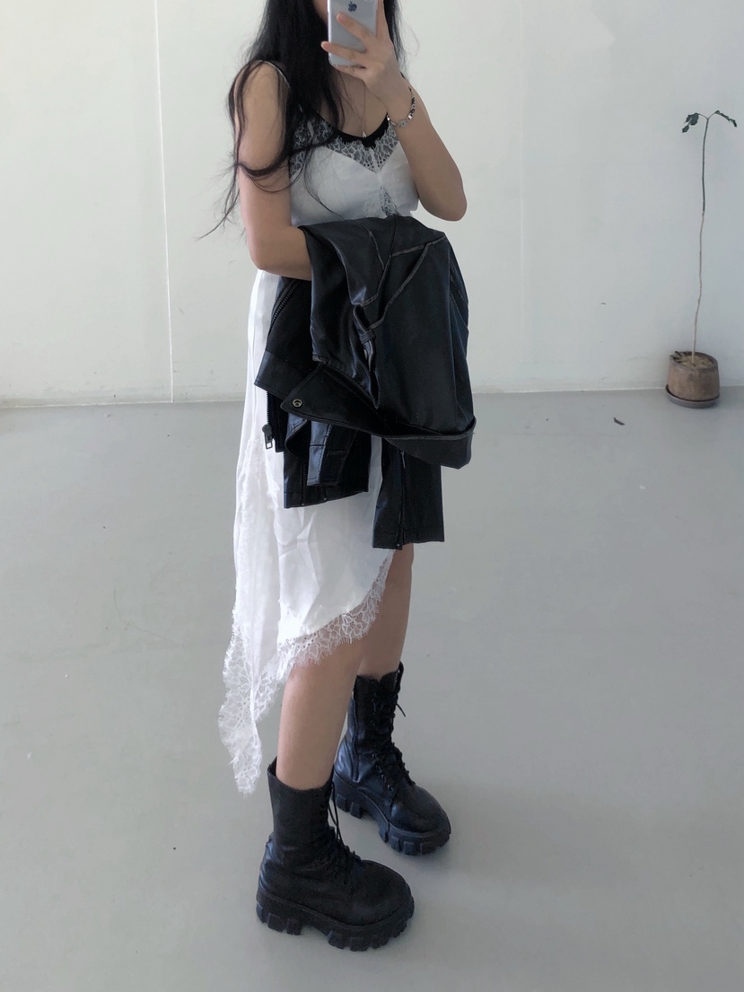 PAIRING東大門實拍女士新款真品熱賣時尚職業休閑連衣裙蕾絲PAIRING連衣裙