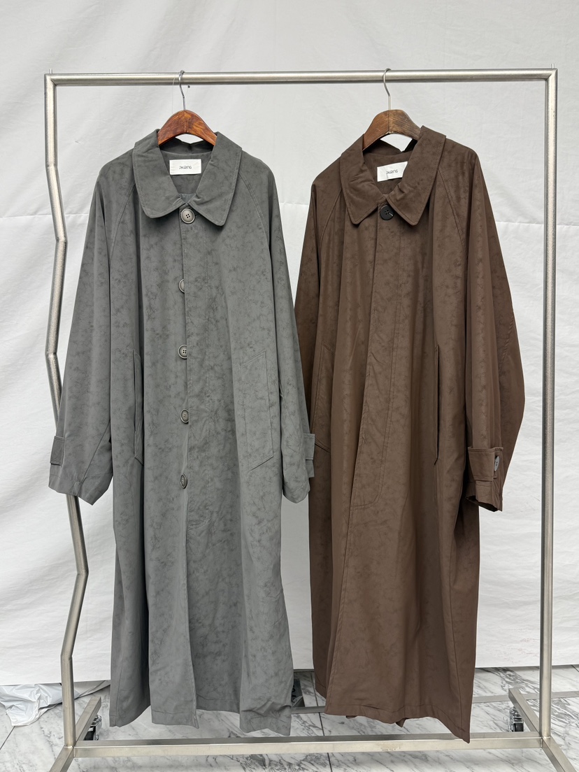 PAIRING東大門直郵女士新款職業休閑時尚26春夏長款風衣長款PAIRING長款風衣