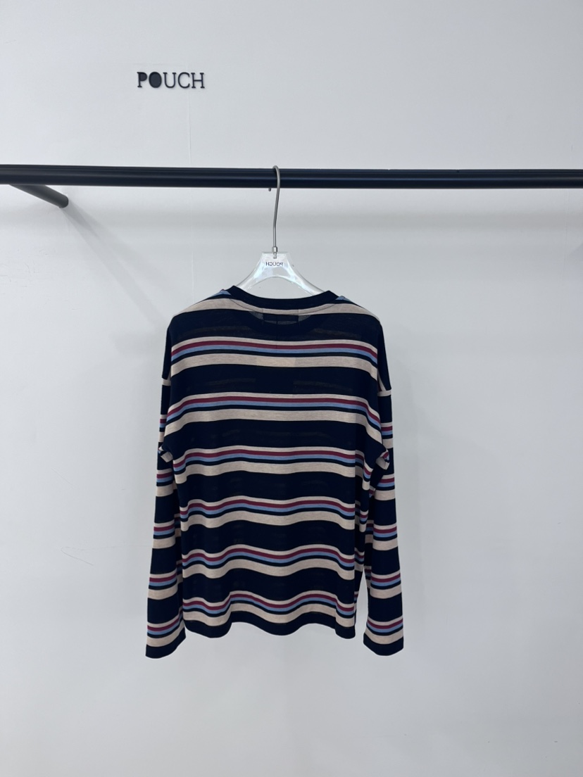 POUCH韓國直郵女士新款熱賣休閑26春夏推薦真品時尚針織衫POUCH針織衫