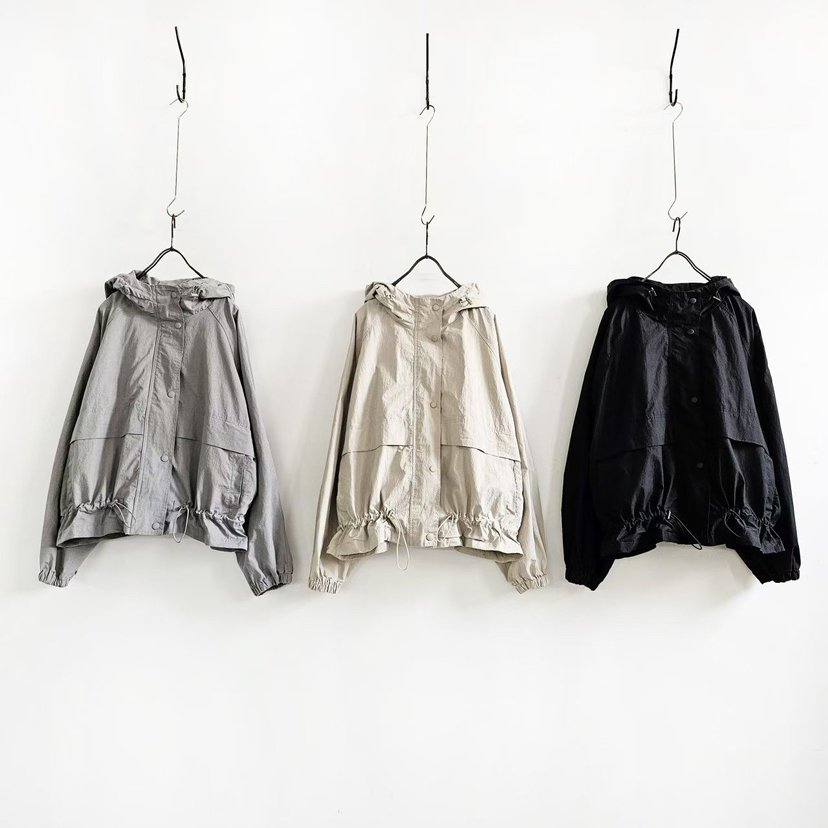 PUCO東大門實拍女士新款26春夏休閑人氣時尚職業夾克連帽PUCO夾克