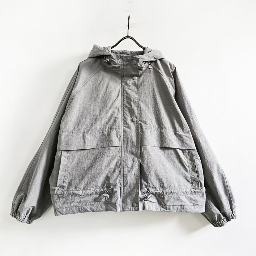 PUCO東大門實拍女士新款26春夏休閑人氣時尚職業夾克連帽PUCO夾克圖色2