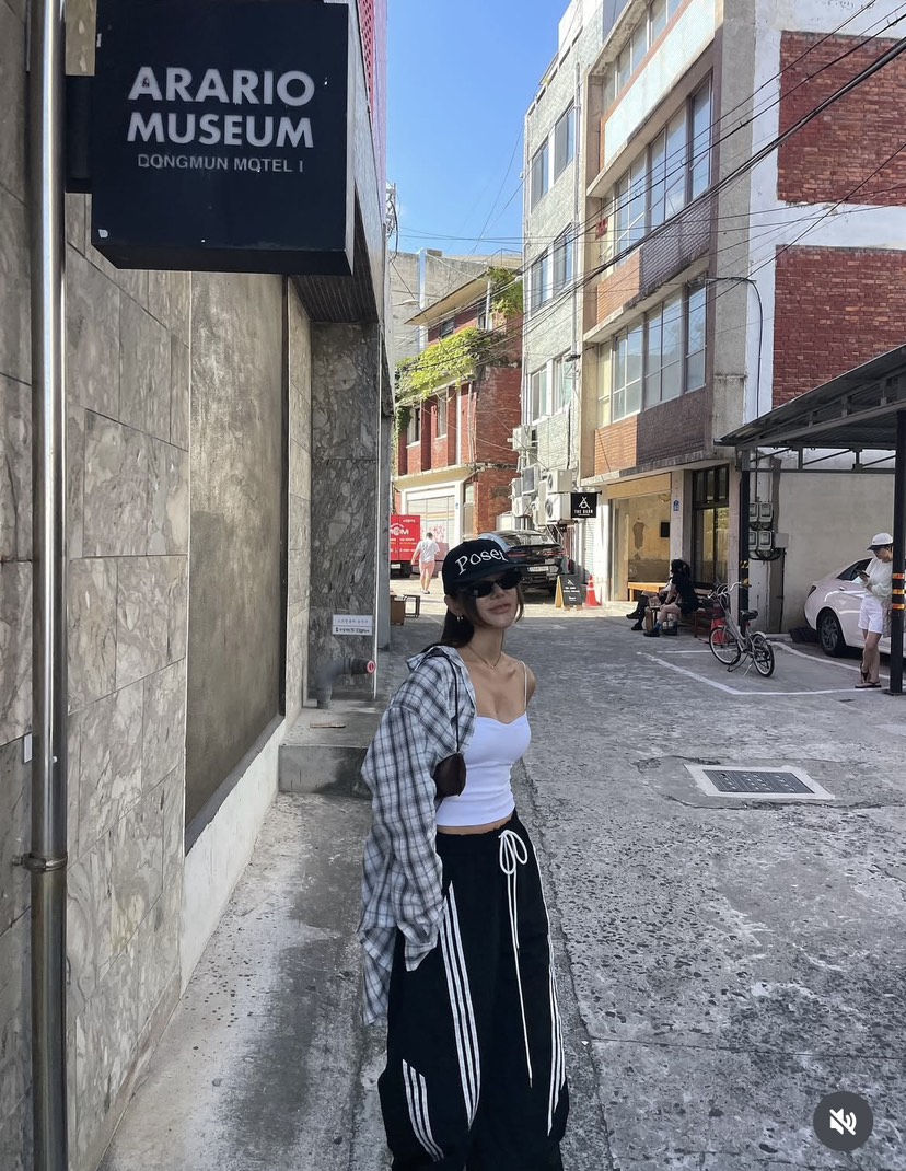 PAIRING韓國代購女士新款休閑時尚真品襯衫蕾絲衫格紋亞麻PAIRING襯衫/蕾絲衫