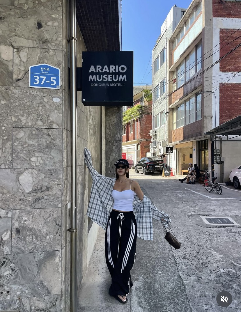 PAIRING韓國代購女士新款休閑時尚真品襯衫蕾絲衫格紋亞麻PAIRING襯衫/蕾絲衫