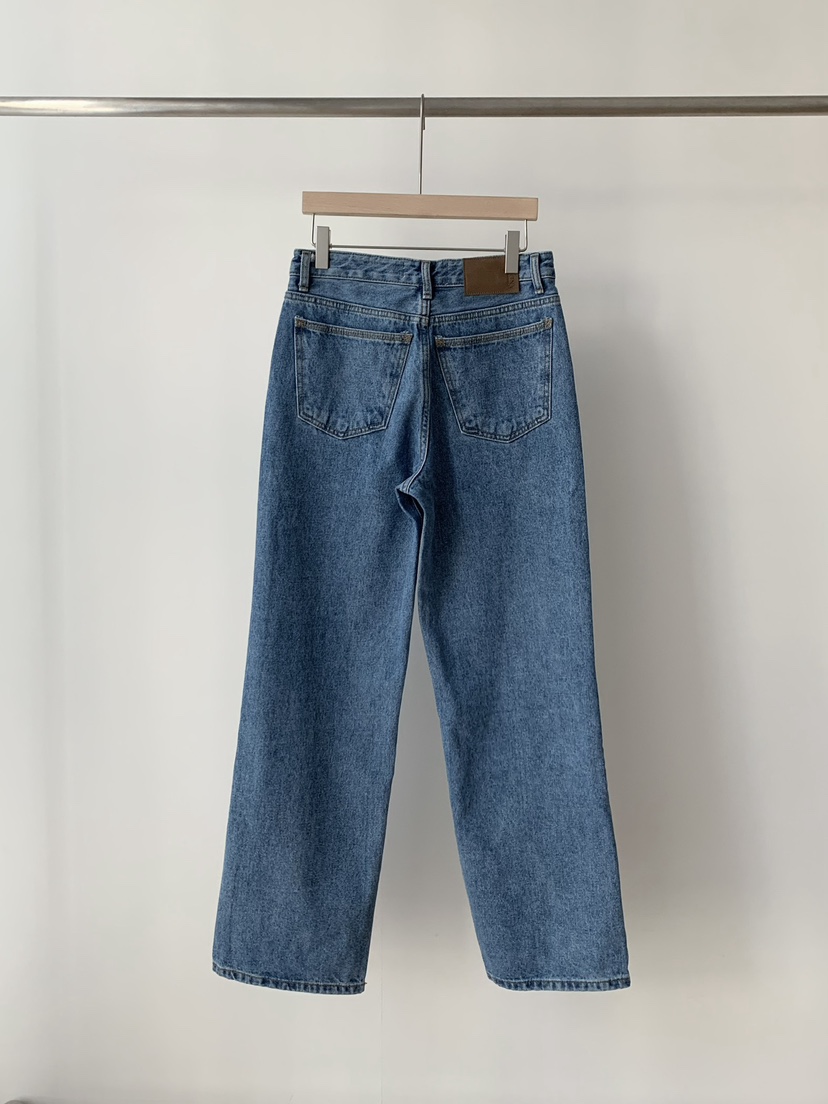 AND THE東大門實拍女士新品人氣真品熱賣推薦職業牛仔褲AND THE牛仔褲