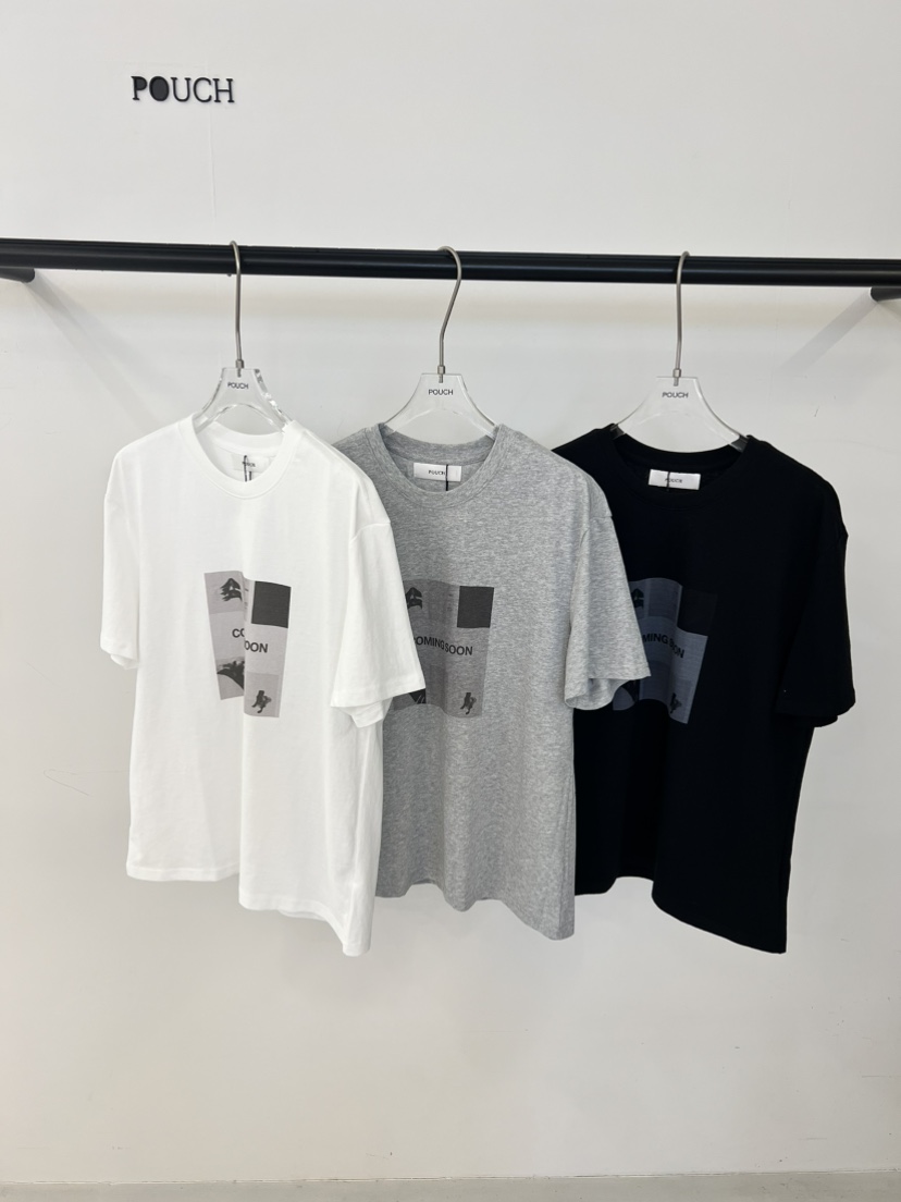 POUCH韓國代購女裝新品職業休閑人氣時尚熱賣26春夏推薦T恤POUCHT恤