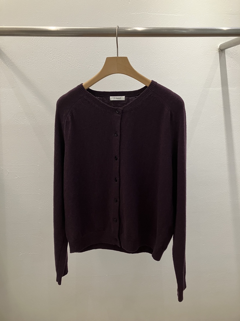 FL LANEL韓國直郵女裝新品26春夏熱賣針織衫羊絨圓領開衫FL LANEL針織衫圖色2