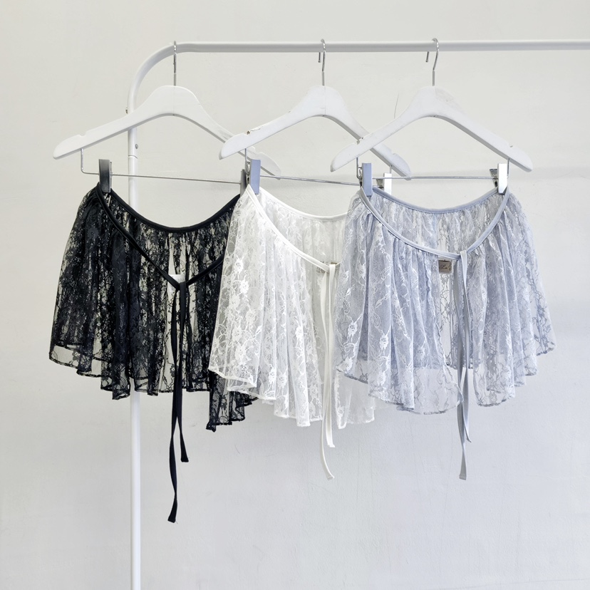 LA BLOOM東大門實拍女裝新品推薦套裝不對稱披肩套裝蕾絲La Bloom套裝