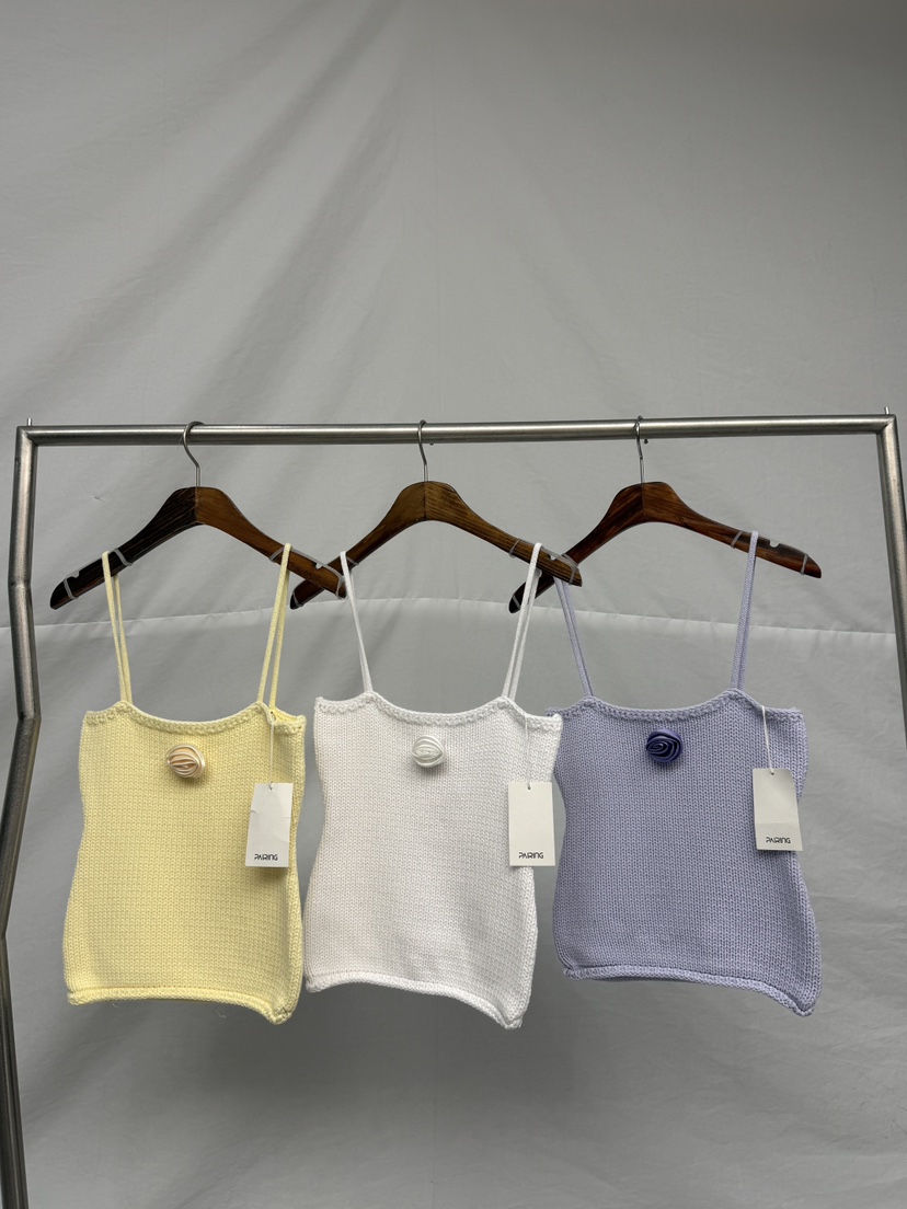 PAIRING東大門直郵女士新品職業26春夏休閑熱賣吊帶背心花朵PAIRING吊帶/背心