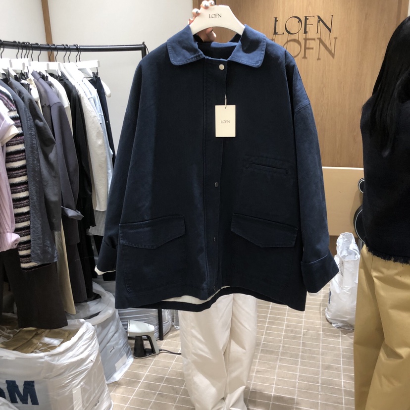 LOFN東大門實拍女士新品時尚26春夏人氣休閑熱賣職業夾克LOFN夾克圖色1