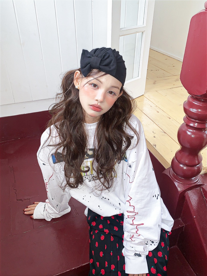 JKICHI東大門實拍女裝新品人氣時尚熱賣26春夏真品長袖T恤JKICHI長袖T恤