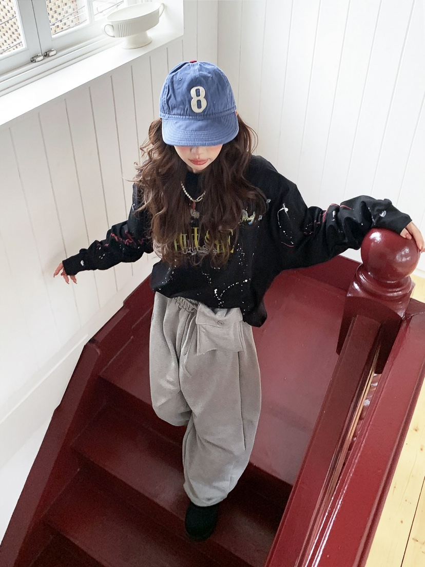 JKICHI東大門實拍女裝新品人氣時尚熱賣26春夏真品長袖T恤JKICHI長袖T恤