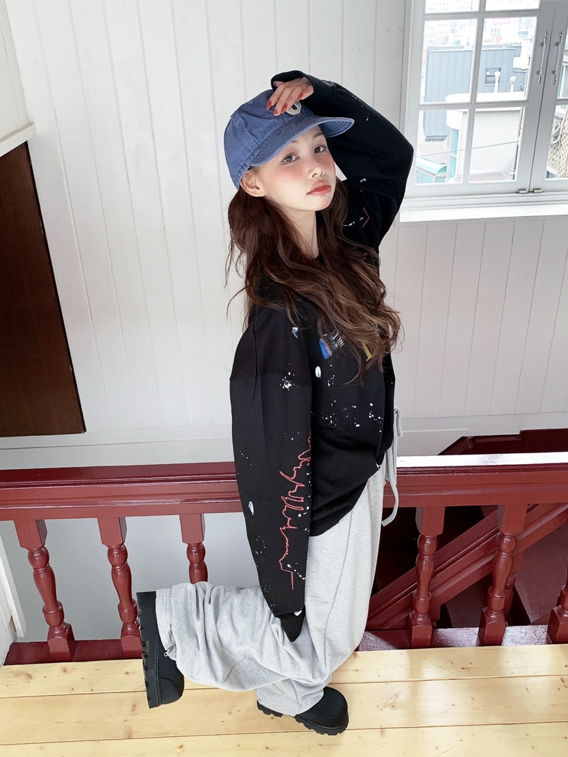 JKICHI東大門實拍女裝新品人氣時尚熱賣26春夏真品長袖T恤JKICHI長袖T恤