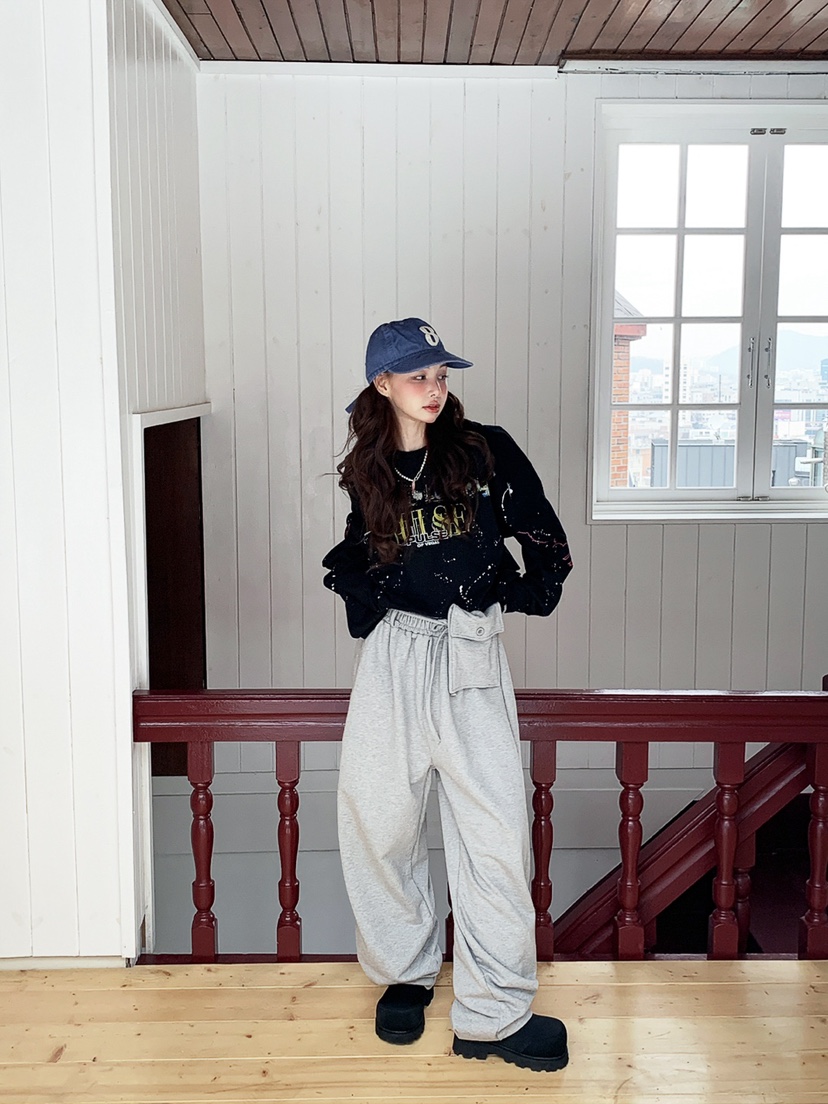 JKICHI東大門實拍女裝新品人氣時尚熱賣26春夏真品長袖T恤JKICHI長袖T恤