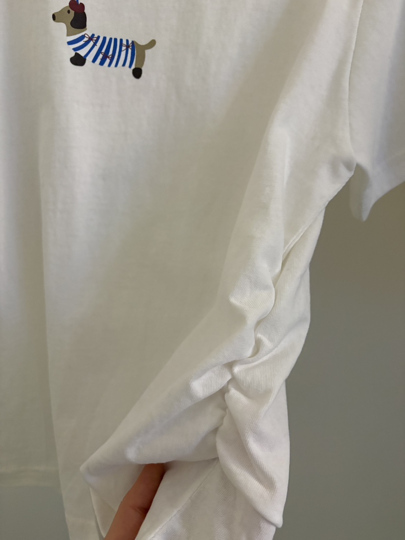 BALANCE韓國直郵女士新款26春夏推薦人氣職業時尚T恤狗狗BALANCET恤