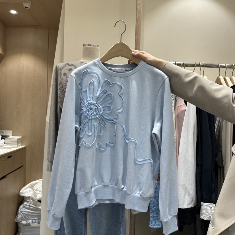 VINTAGE VIBE東大門代購女士新款時尚職業休閑推薦熱賣衛衣VINTAGE VIBE衛衣圖色1