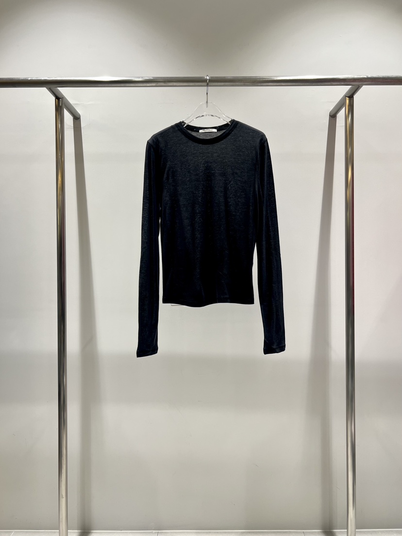 CESTLAVIE東大門代購女士新品時尚熱賣人氣26春夏長袖T恤CESTLAVIE長袖T恤圖色5深墨色