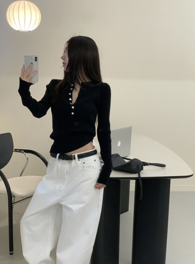 PAIRING韓國代購女士新品推薦人氣職業真品熱賣26春夏針織衫PAIRING針織衫