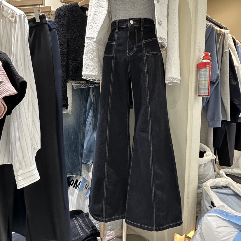 VINTAGE VIBE東大門直郵女裝新款人氣熱賣推薦時尚牛仔褲VINTAGE VIBE牛仔褲圖色2