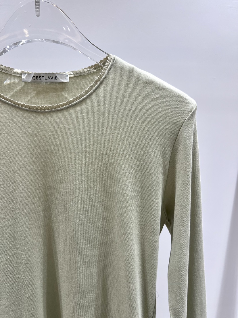 CESTLAVIE韓國代購女士新品時尚休閑推薦人氣職業長袖T恤CESTLAVIE長袖T恤