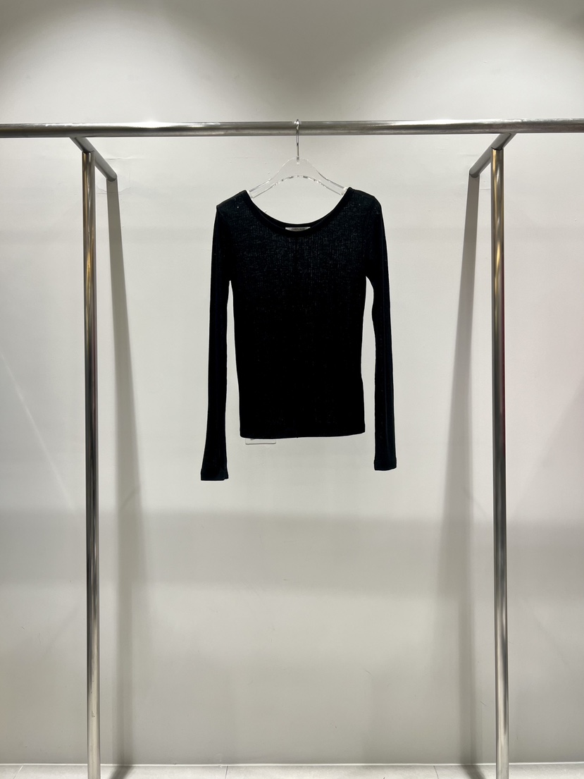 CESTLAVIE東大門直郵女士新品真品休閑職業時尚熱賣長袖T恤CESTLAVIE長袖T恤圖色4黑色