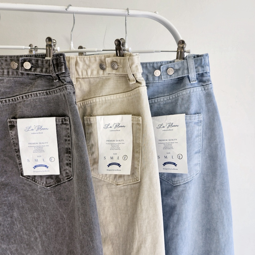 LA BLOOM東大門實拍女士新品人氣職業推薦真品休閑休閑褲La Bloom休閑褲