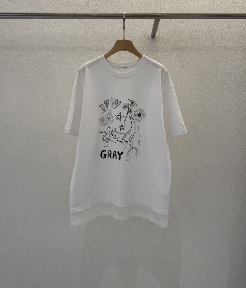 ABLERING韓國直郵女裝新品時尚真品26春夏職業休閑推薦T恤ABLE STANDARD/ABLERINGT恤圖色1